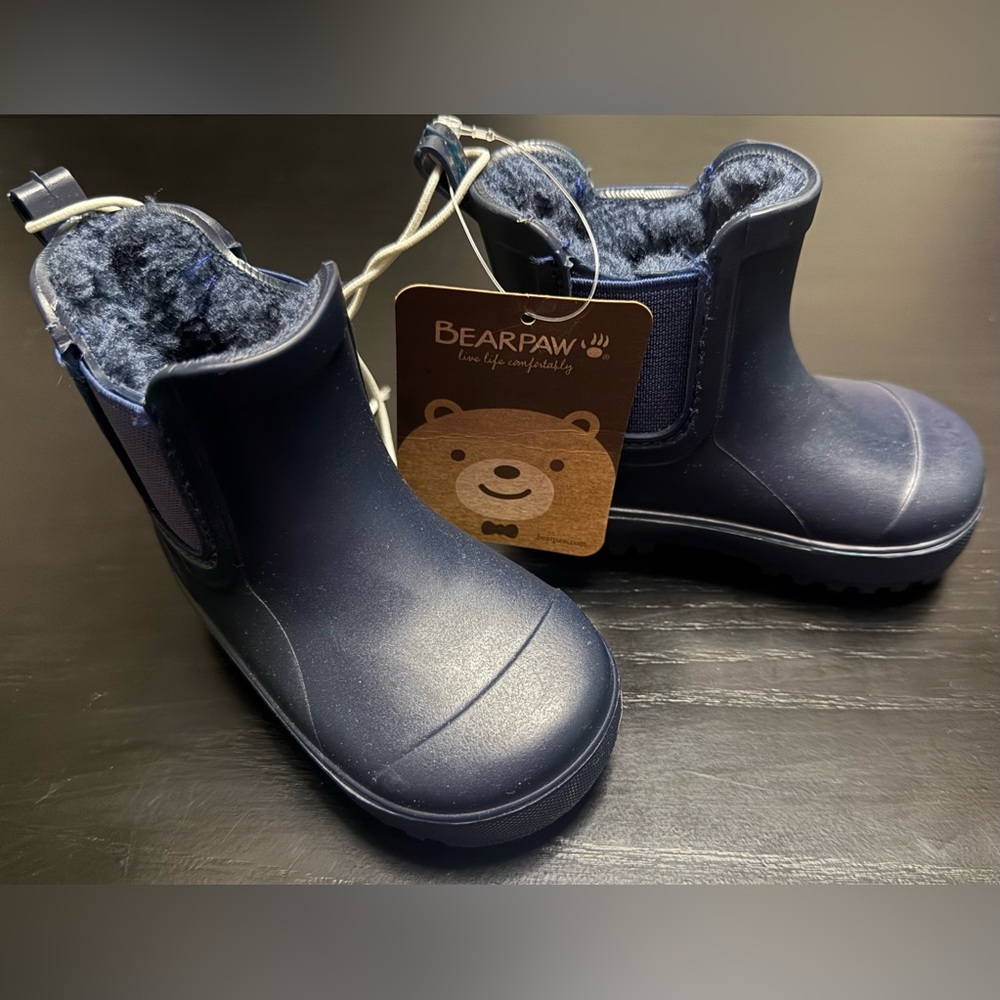 BearPaw Dark Blue Children's Boots
